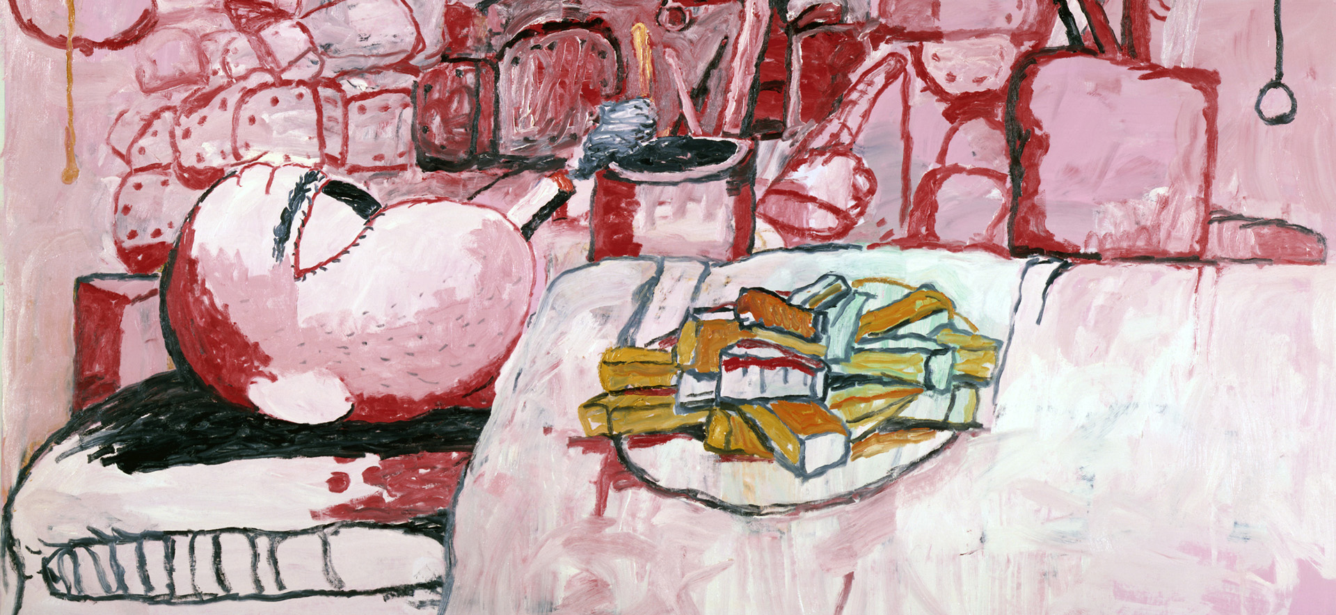 Philip Guston, Painting, Smoking, Eating, 1973 © The Estate of Philip Guston