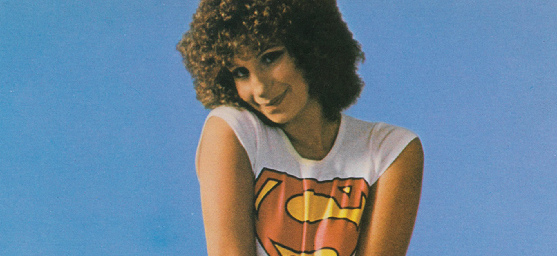 Barbara Streisand, Streisand Superman (Detail). Columbia, USA 1977, © Jüdisches Museum Hohenems, Foto: Robert Fessler