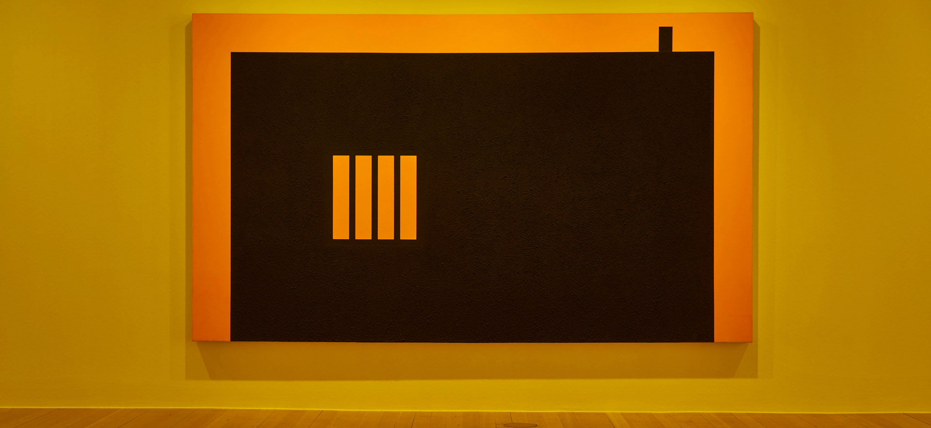 Peter Halley, Rectangular Prison with Smokestack, 1987, Städel Museum © Image courtesy of Peter Halley Studio