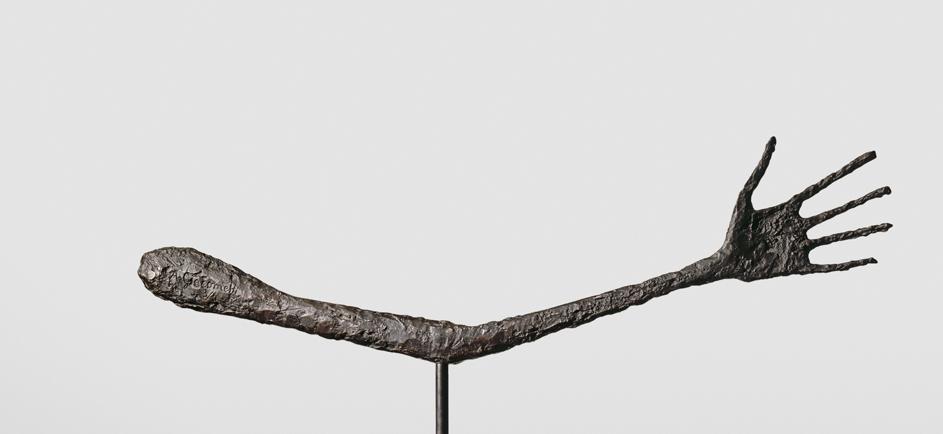 Alberto Giacometti, Le Main, 1947, Privatsammlung © Alberto Giacometti Estate (Fondation Alberto et Annette Giacometti + ADAGP) Paris, 2016