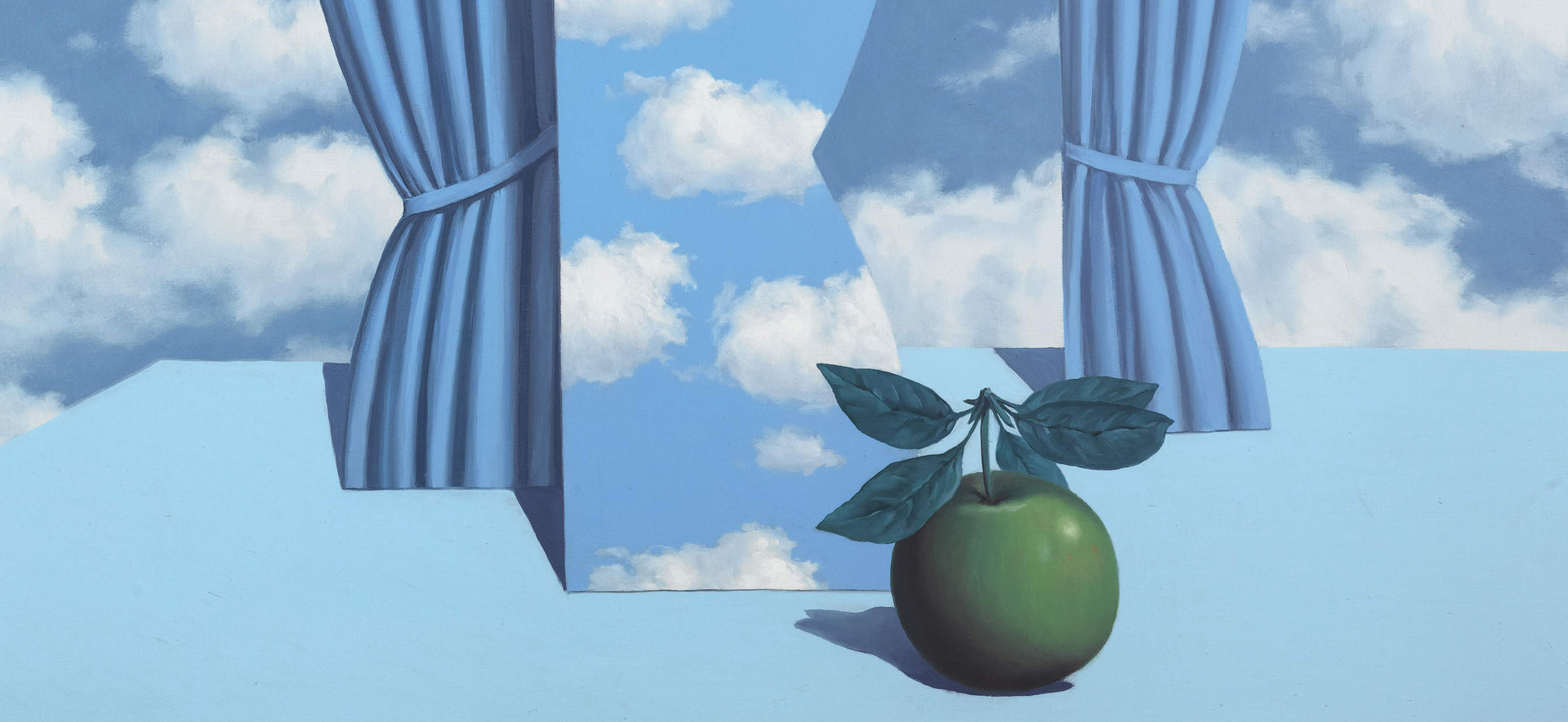 René Magritte, Le beau monde [detail], 1962, Private collection, Courtesy Sotheby’s © VG Bild-Kunst, Bonn 2017