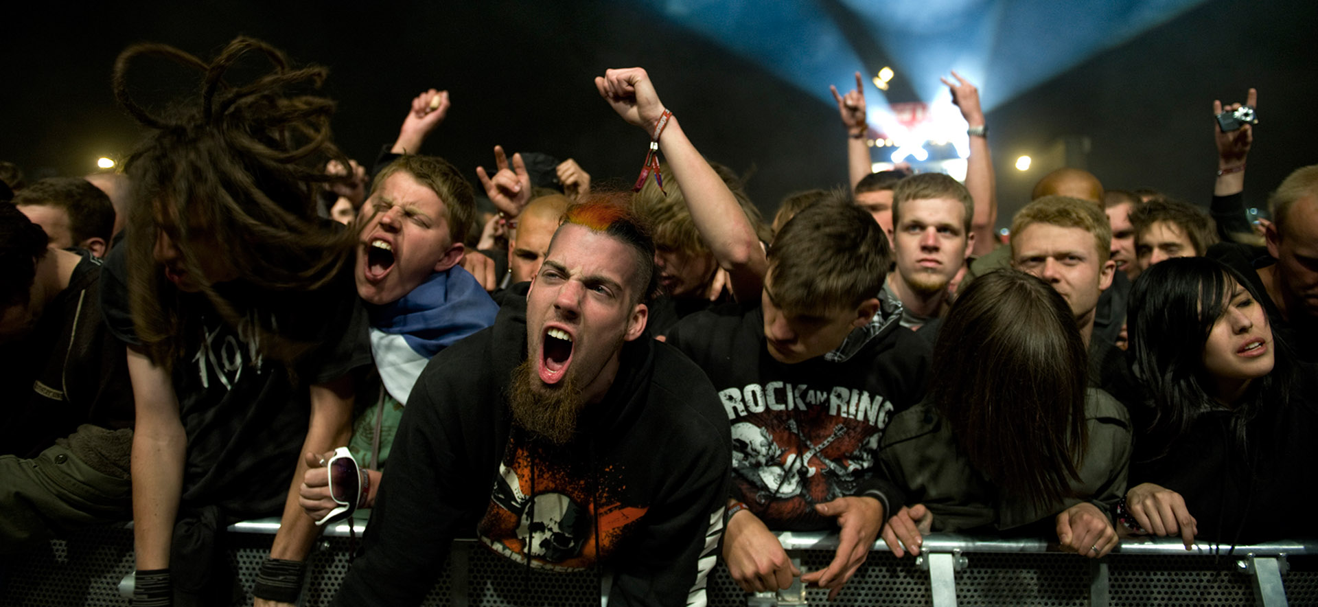 Felix und Günter Pfannmüller, Fans bei Korn, Rock am Ring, Nürburgring, 2009, © Felix und Günter Pfannmüller