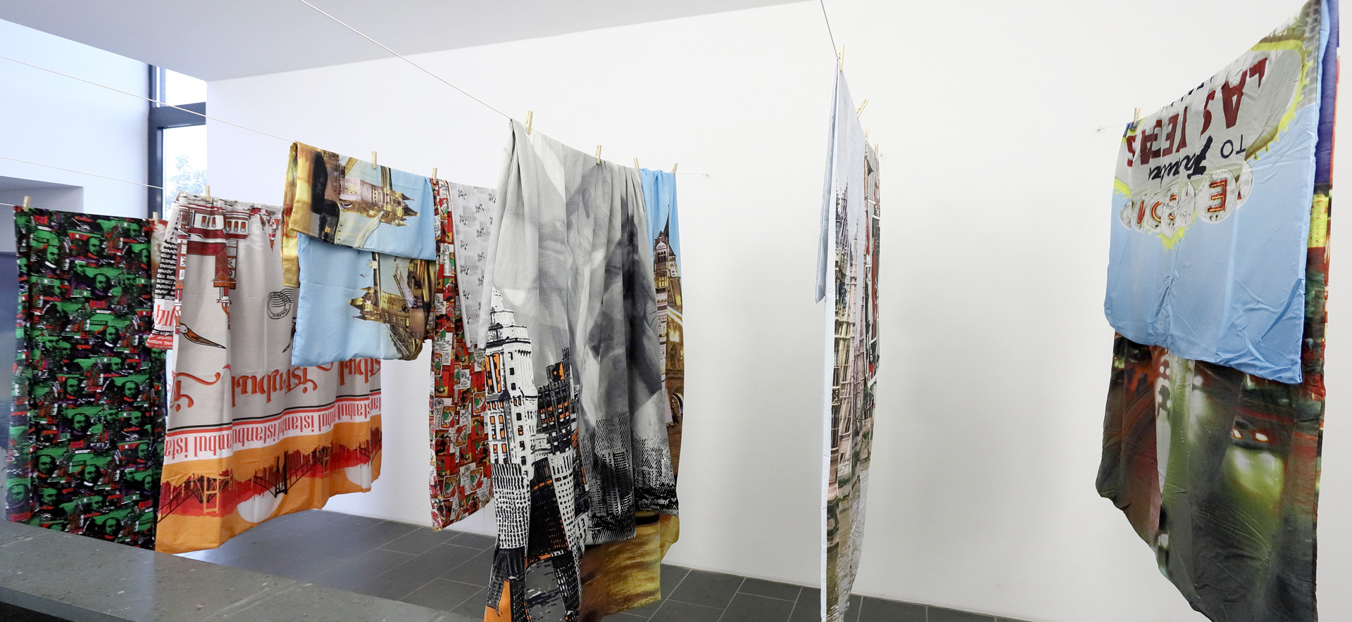 Sonia Knop, Passeggiata, Ausstellungsansicht (Detail), 2018 © Kunst- und Kulturstiftung Opelvillen, Foto: Frank Möllenberg