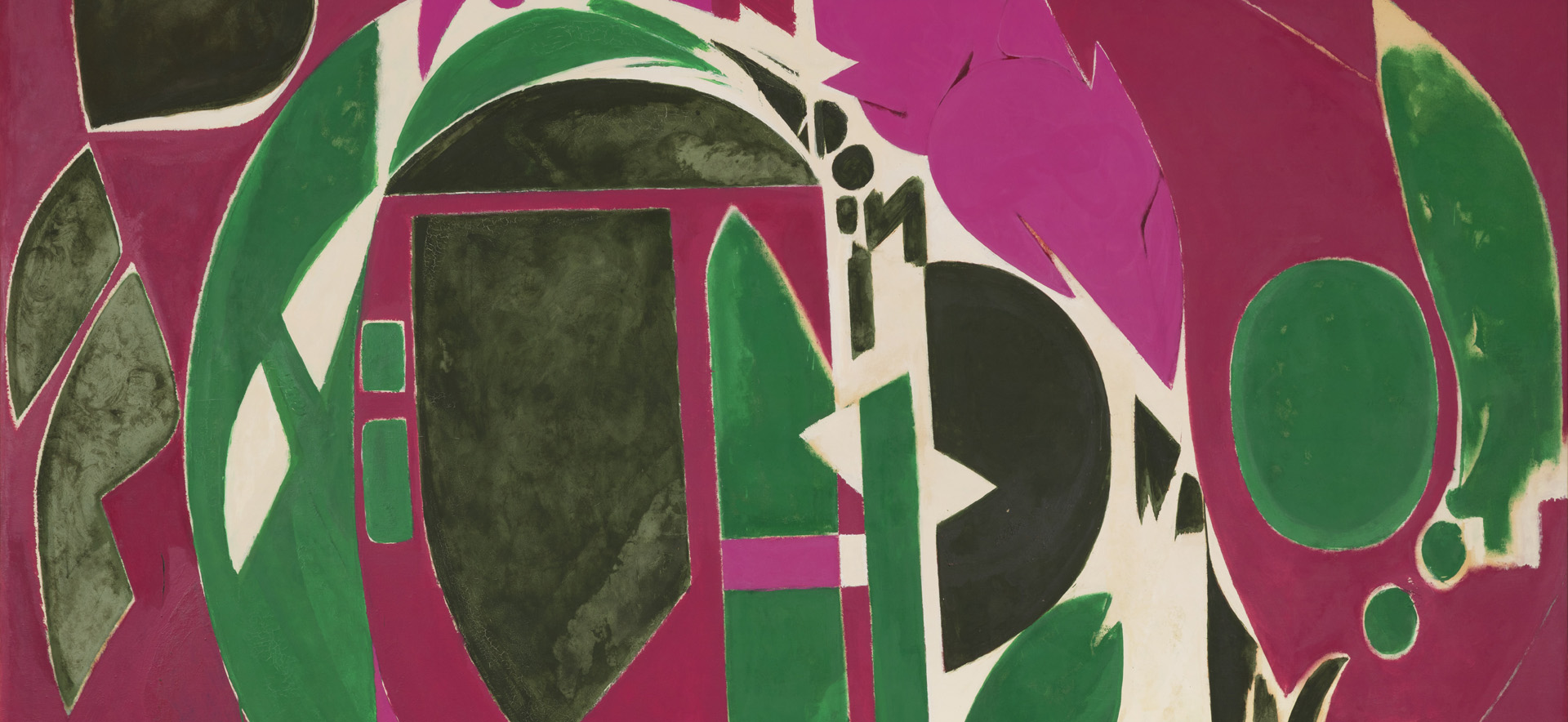 Lee Krasner, Palingenesis, 1971 © Pollock-Krasner Foundation/VG Bild-Kunst, Bonn 2019, Courtesy Kasmin Gallery, New York