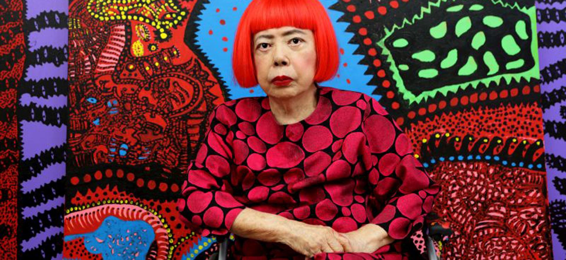 Yayoi Kusama, Portrait (c) YAYOI KUSAMA, Courtesy: Ota Fine Arts, Victoria Miro & David Zwirner