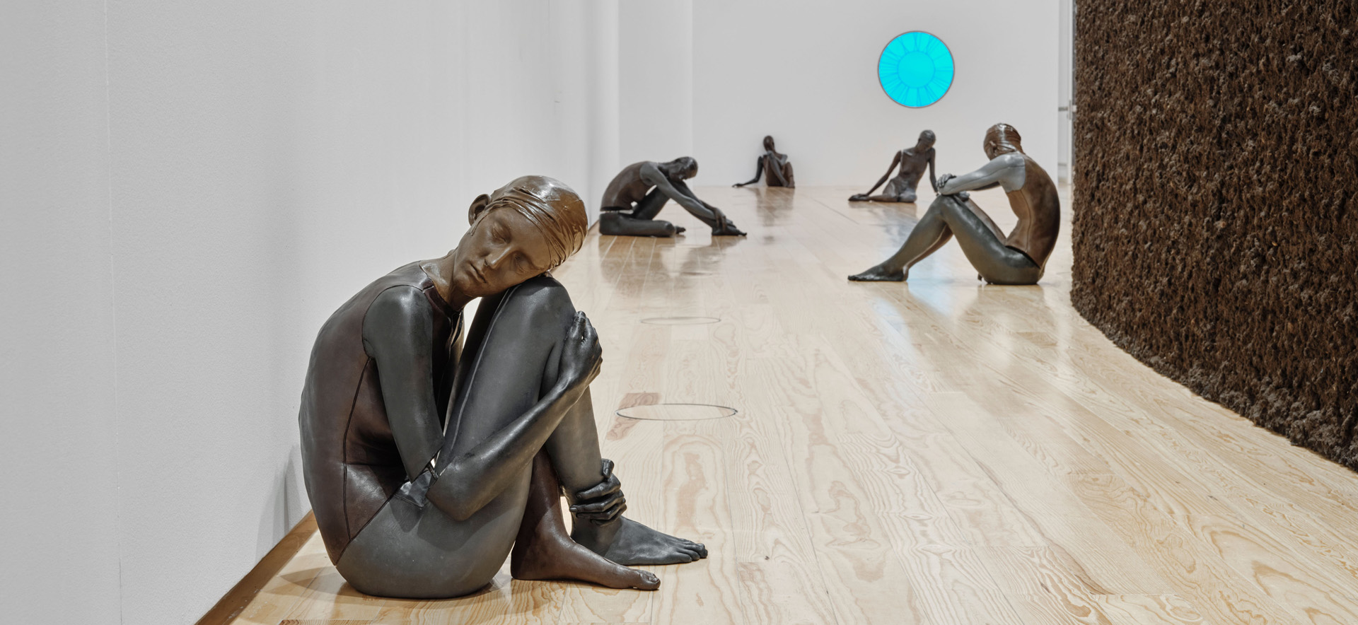 Ugo Rondinone. LIFE TIME, Ausstellungsansicht, © Schirn Kunsthalle Frankfurt 2022, Foto: Norbert Miguletz