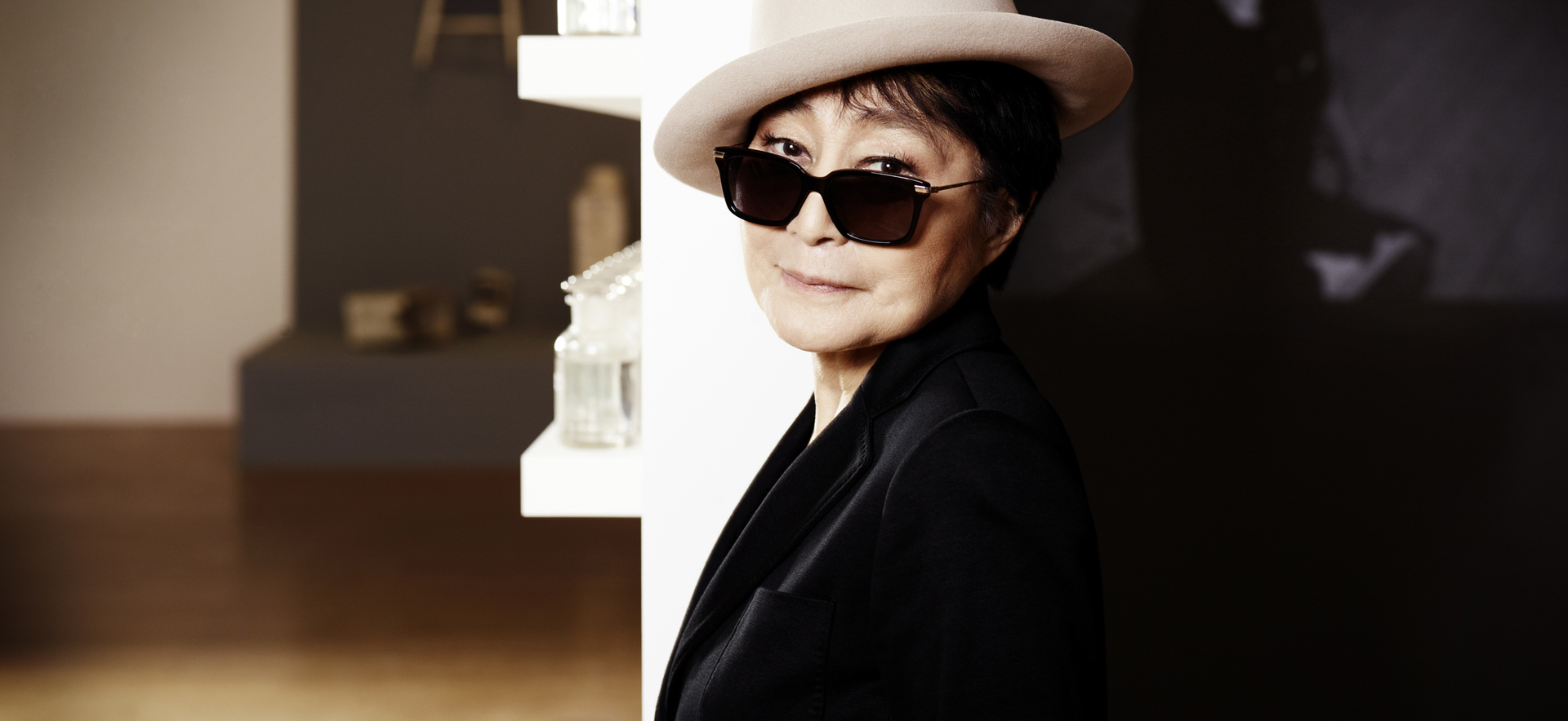 Detail: Yoko Ono, Foto: Gaby Gerste