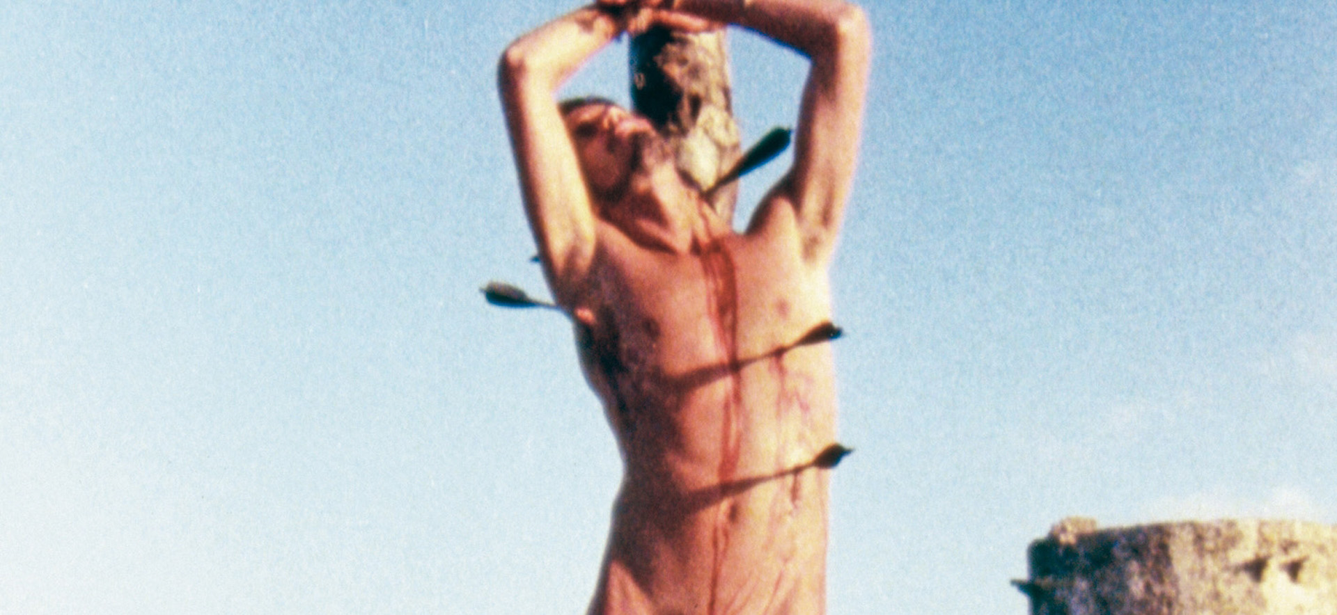 Detail: Derek Jarman und Paul Humfress: Sebastiane, 1976, Filmstill (c) Salzgeber 