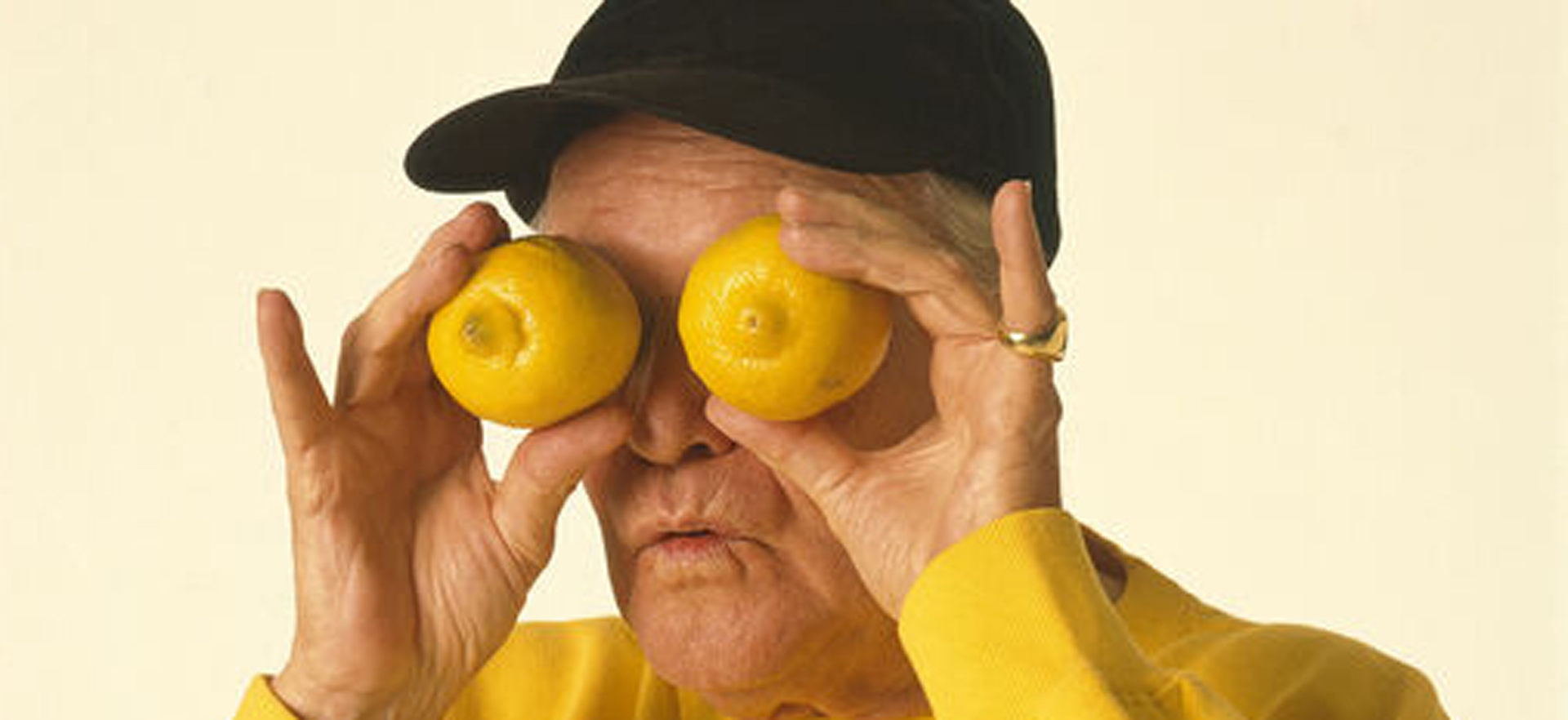 Detail: Jack Lemmon, actor. Hollywood, 1996, © Abe Frajndlich, 2023